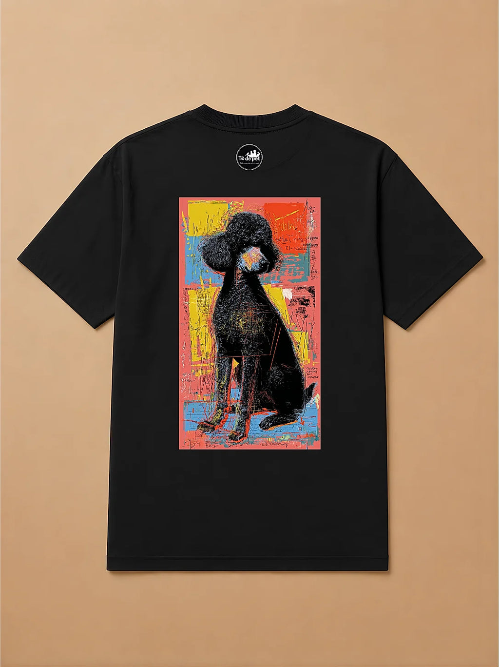 Camisa Oversized Street Art - Poodle