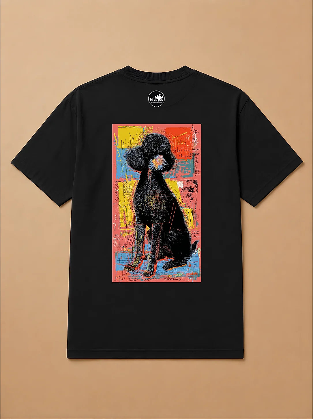 Camisa Oversized Street Art - Poodle