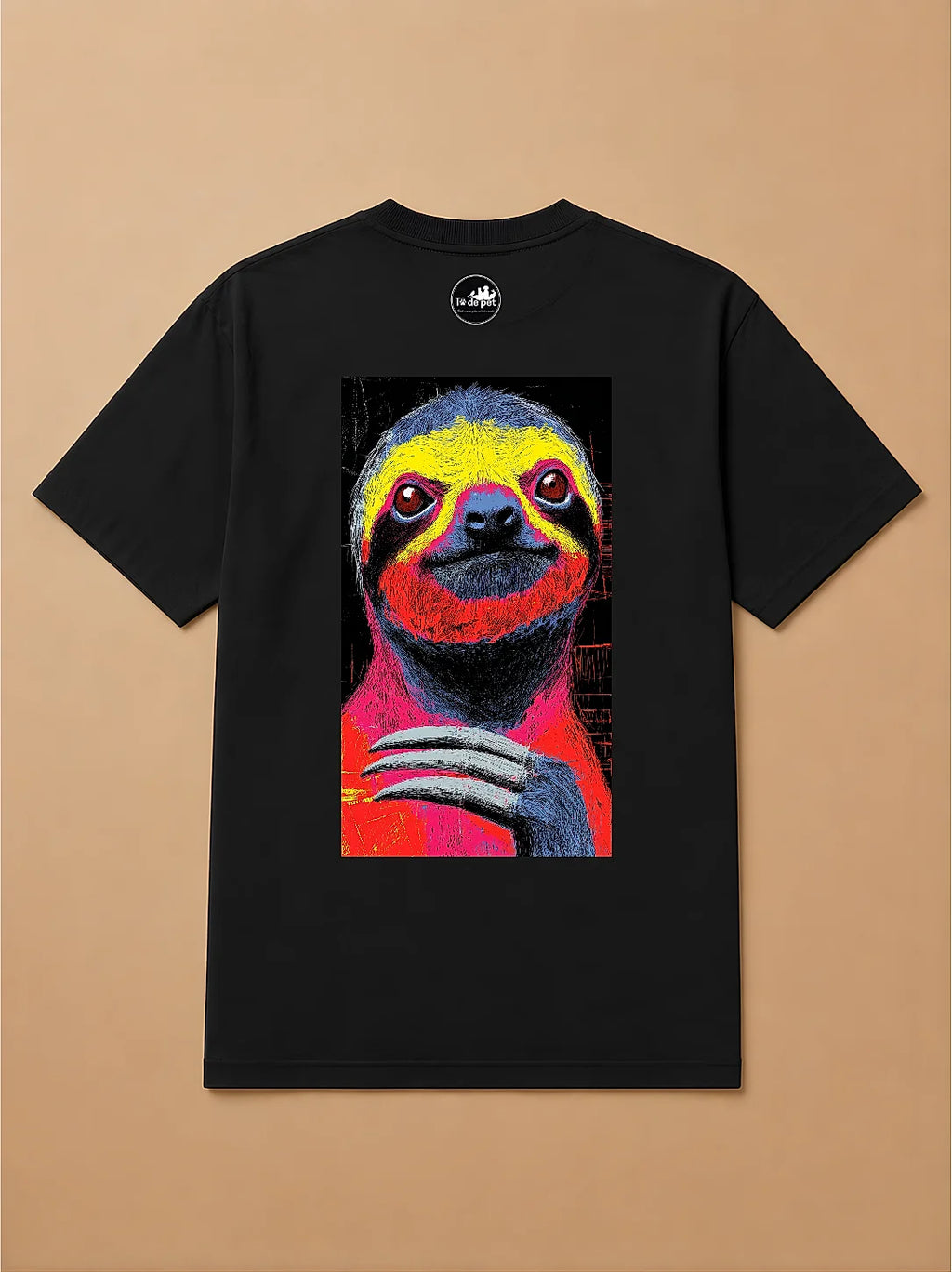Camisa Oversized Street Art - Preguiça