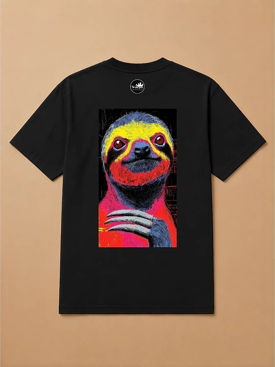 Camisa Oversized Street Art - Preguiça