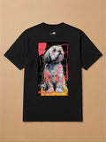 Camisa Oversized Street Art - Shih Tzu