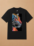 Camisa Oversized Street Art - Tigre