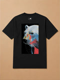 Camisa Oversized Street Art - Urso Polar