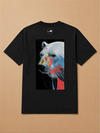 Camisa Oversized Street Art - Urso Polar