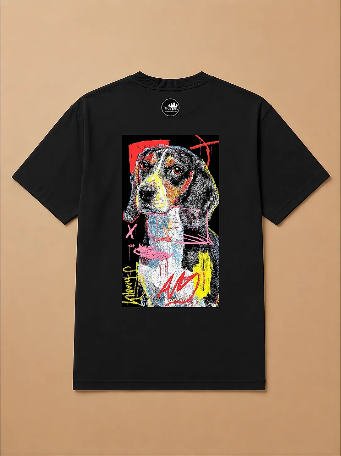Camisa Oversized Street Art - Beagle