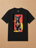 Camisa Oversized Street Art - Chihuahua