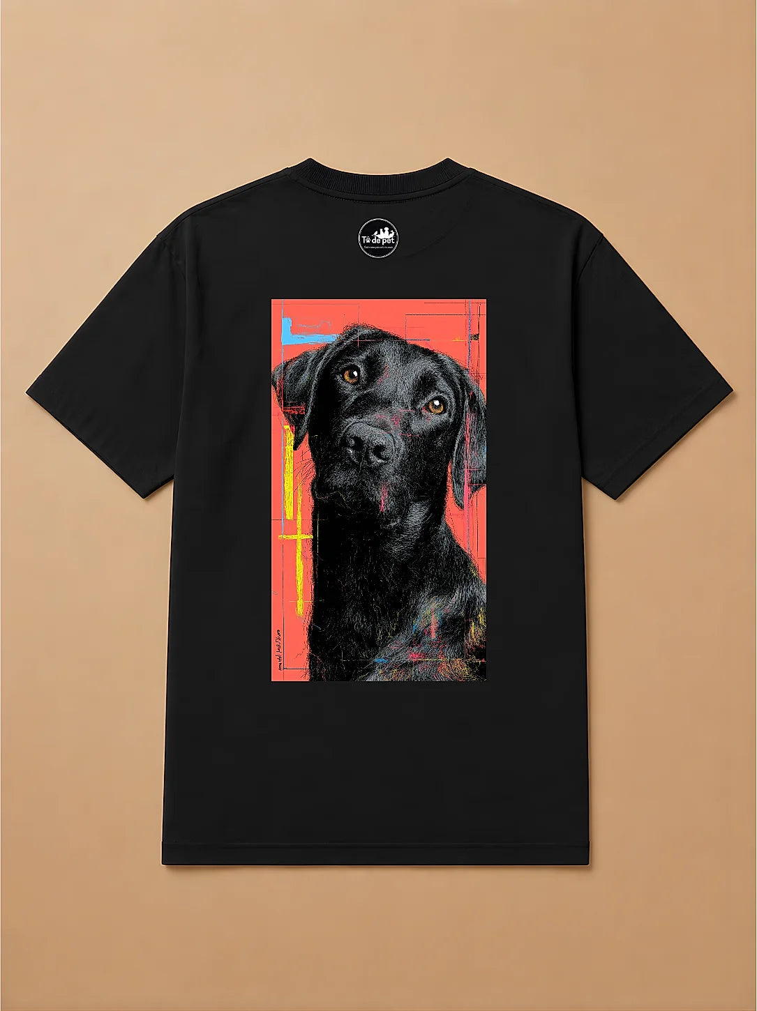 Camisa Oversized Street Art - Labrador