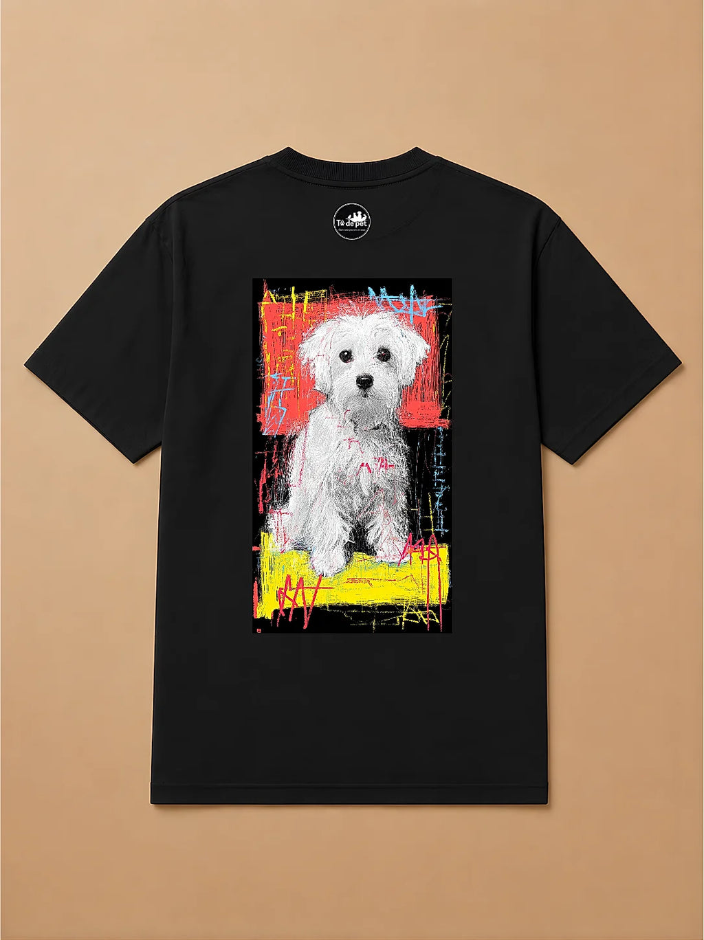 Camisa Oversized Street Art - Maltês