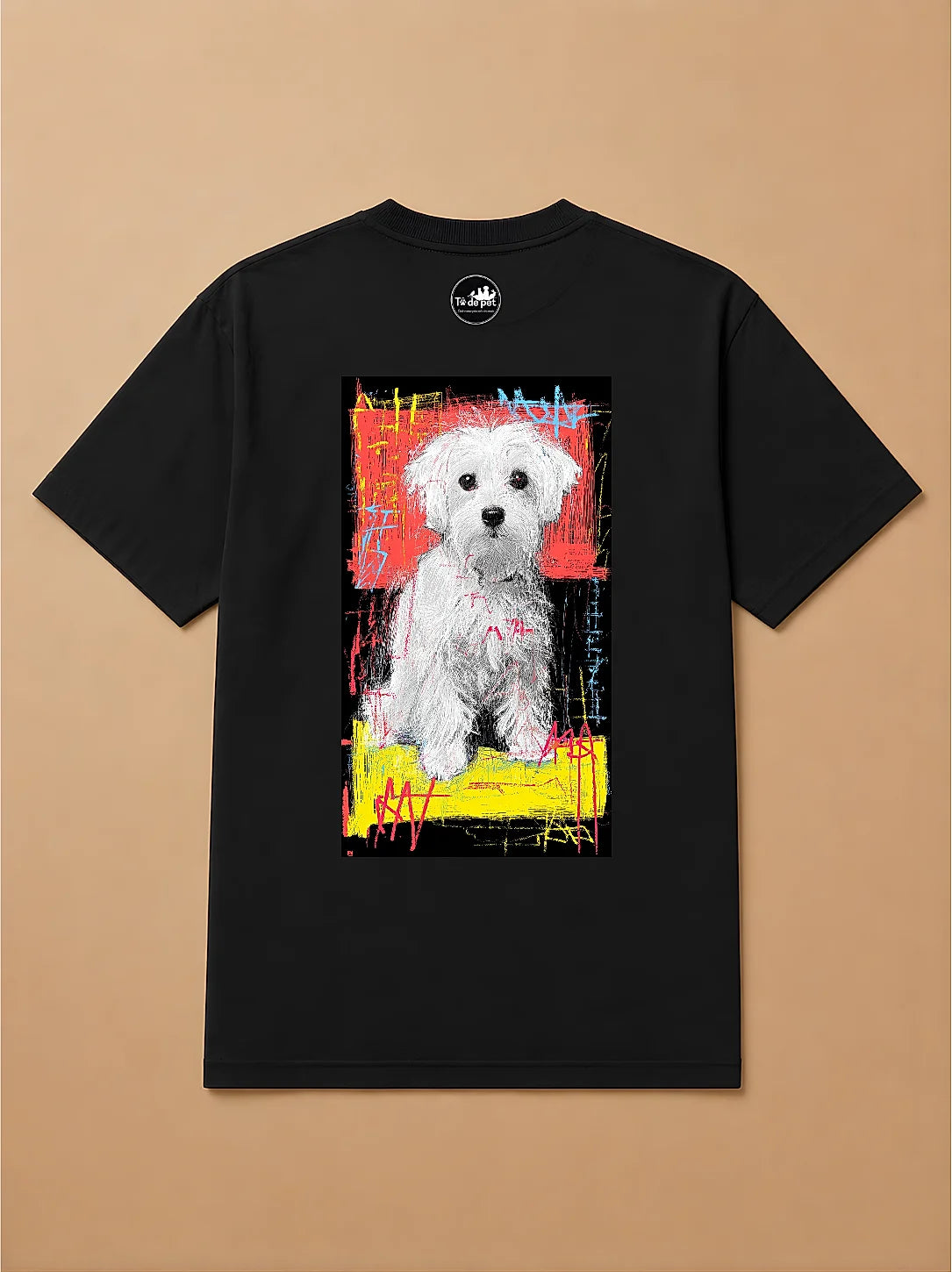 Camisa Oversized Street Art - Maltês