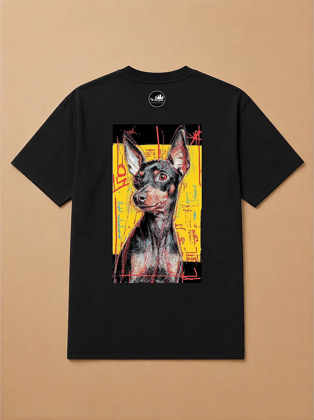 Camisa Oversized Street Art - Pinscher