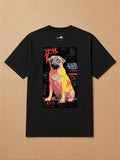 Camisa Oversized Street Art - Pug