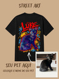 Camisa Oversized Personalizada - Street Art