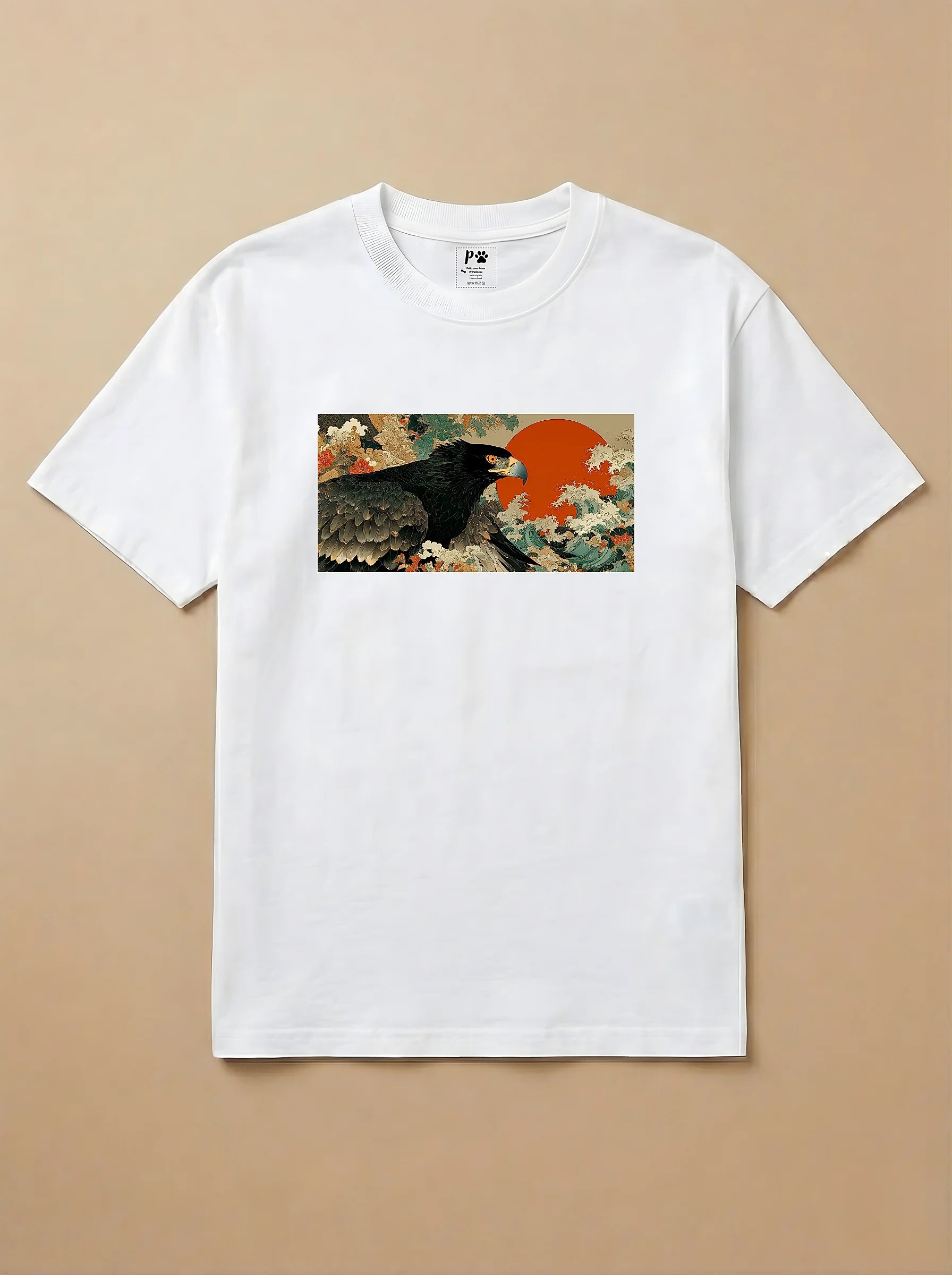 Camisa Ukiyo-e Art - Águia