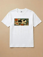 Camisa Ukiyo-e Art - Border Collie