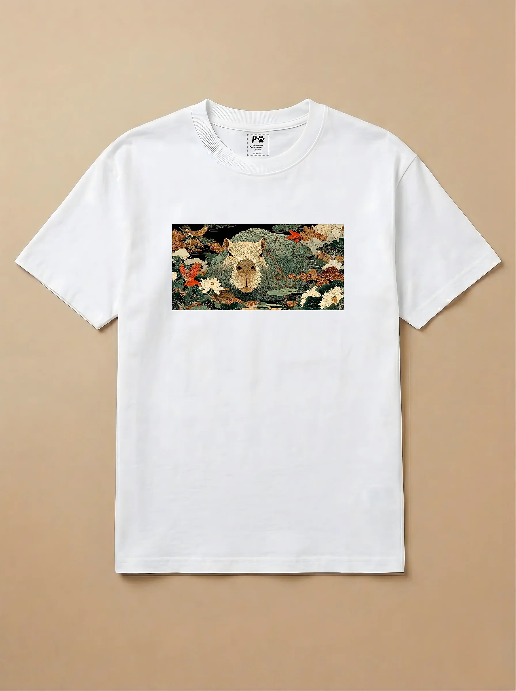Camisa Ukiyo-e Art - Capivara