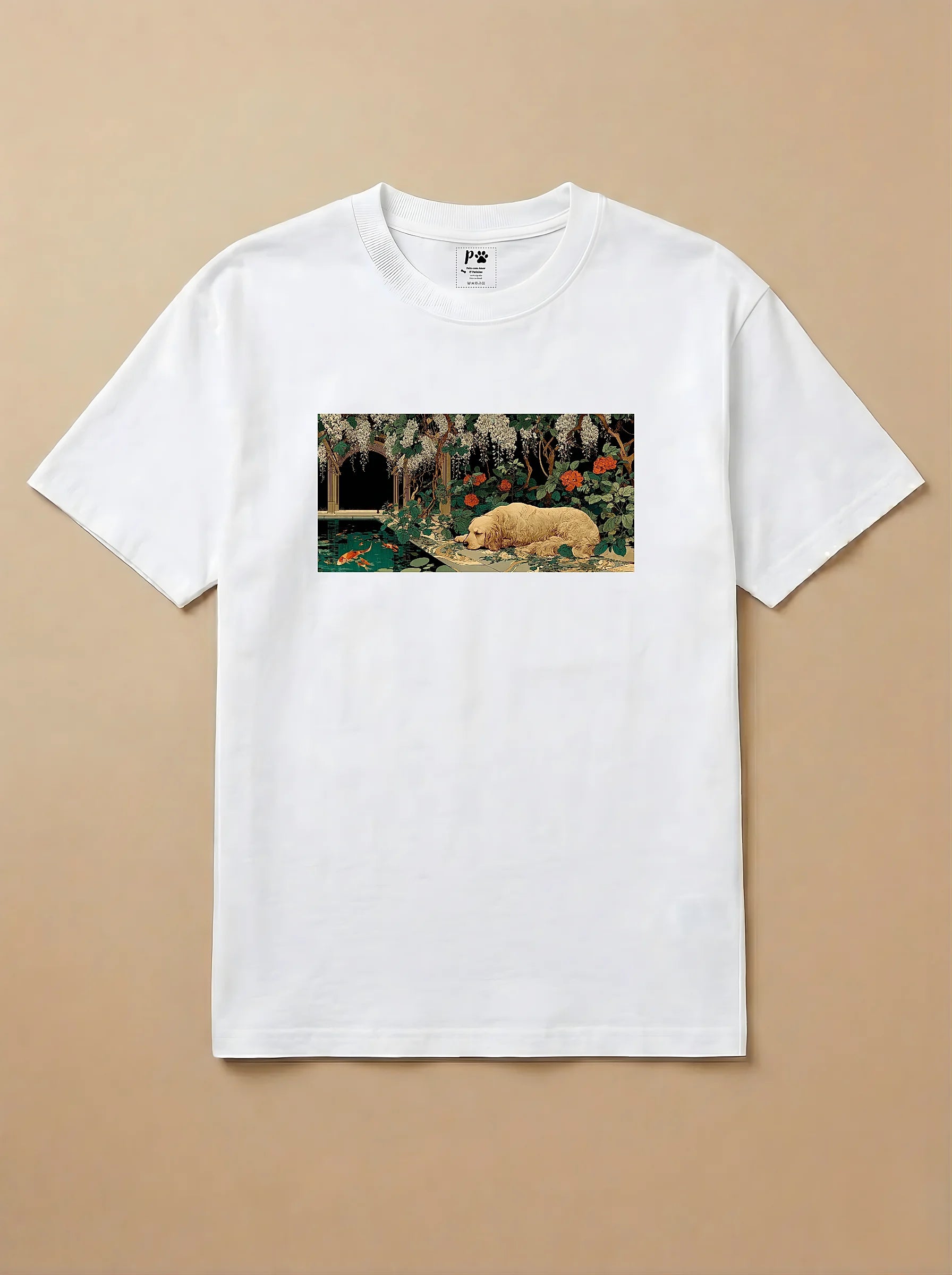 Camisa Ukiyo-e Art - Cocker Spaniel