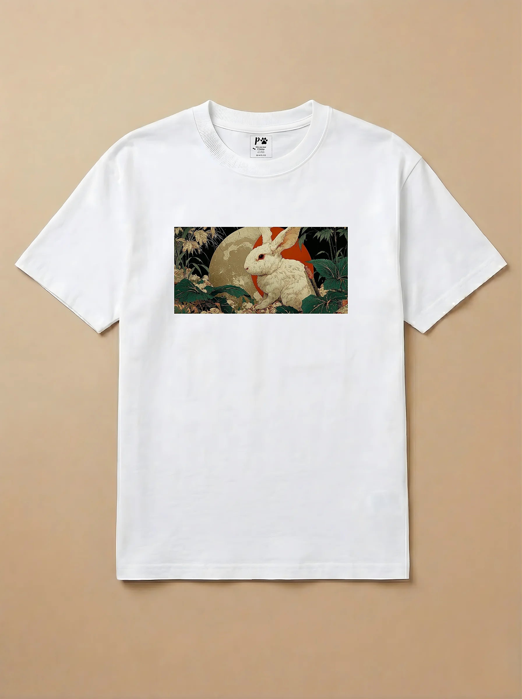 Camisa Ukiyo-e Art - Coelho