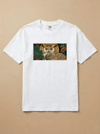 Camisa Ukiyo-e Art - Coruja