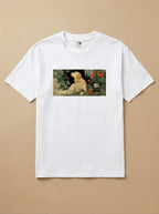 Camisa Ukiyo-e Art - Golden