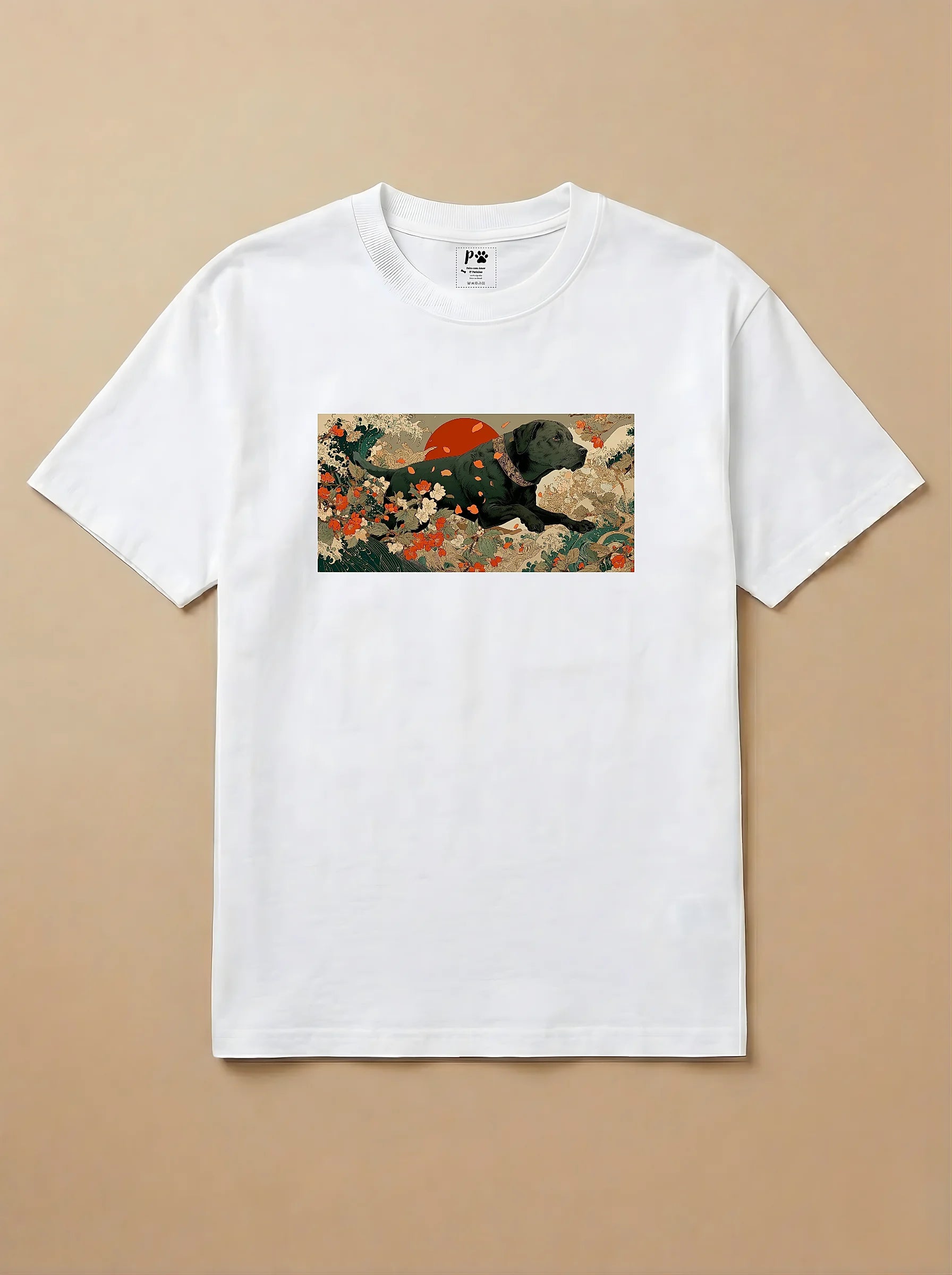 Camisa Ukiyo-e Art - Labrador