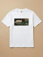 Camisa Ukiyo-e Art - Maltês