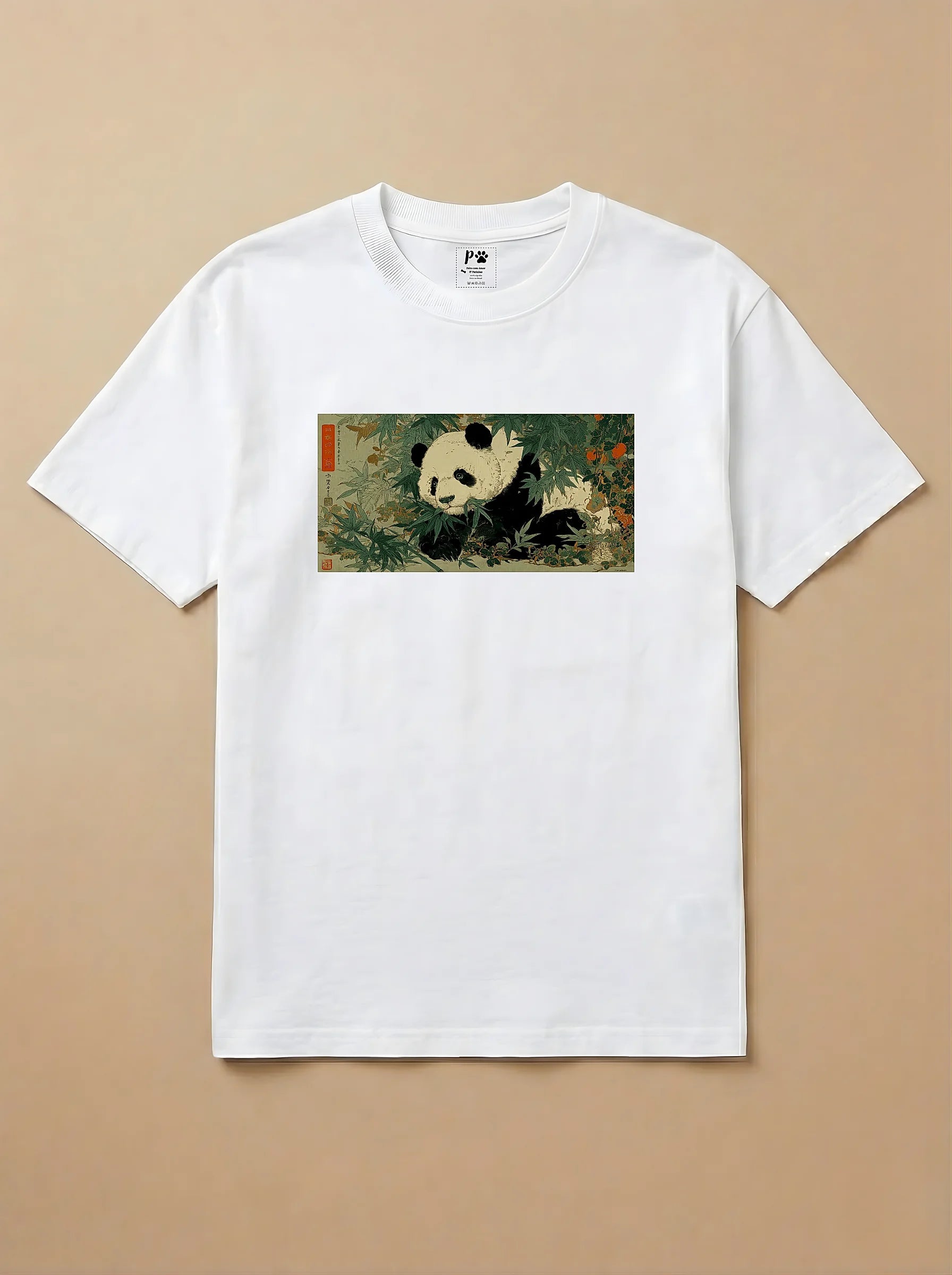 Camisa Ukiyo-e Art - Panda