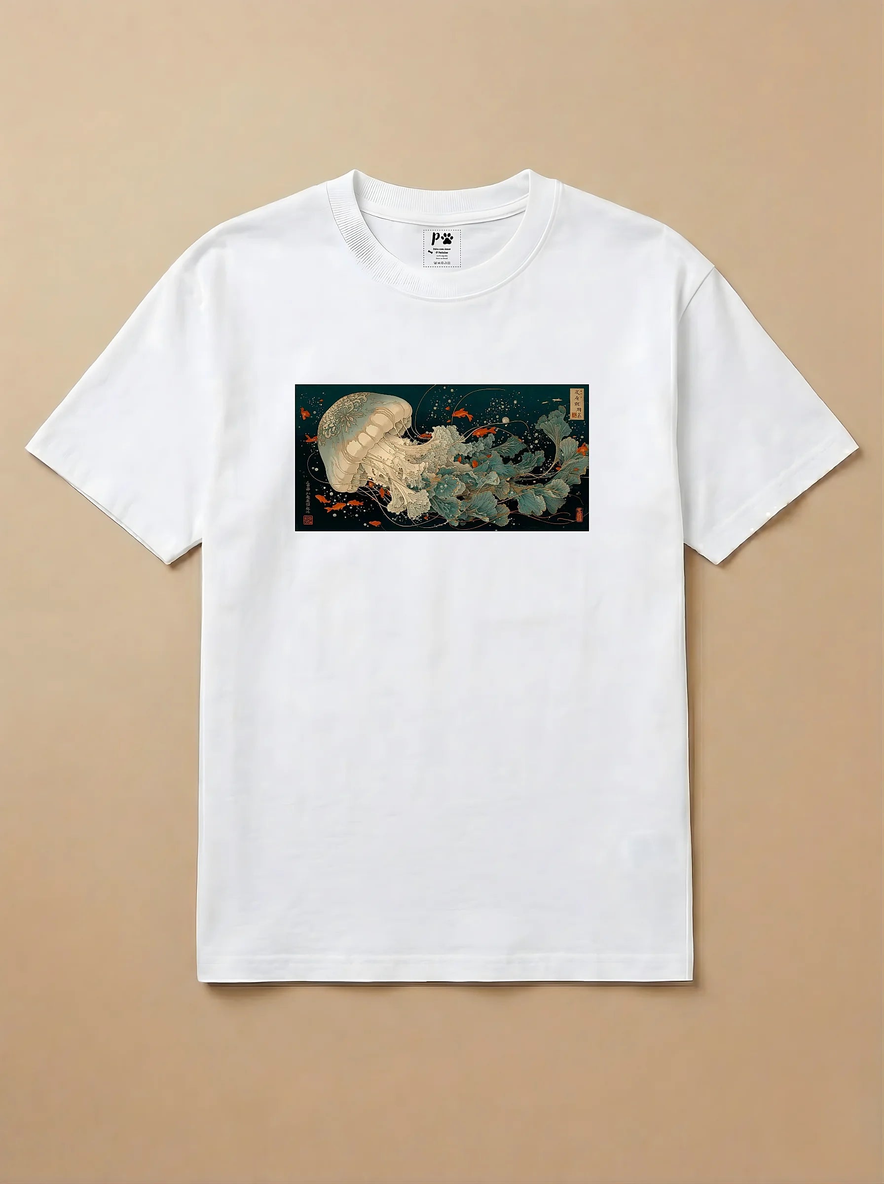 Camisa Ukiyo-e Art - Polvo