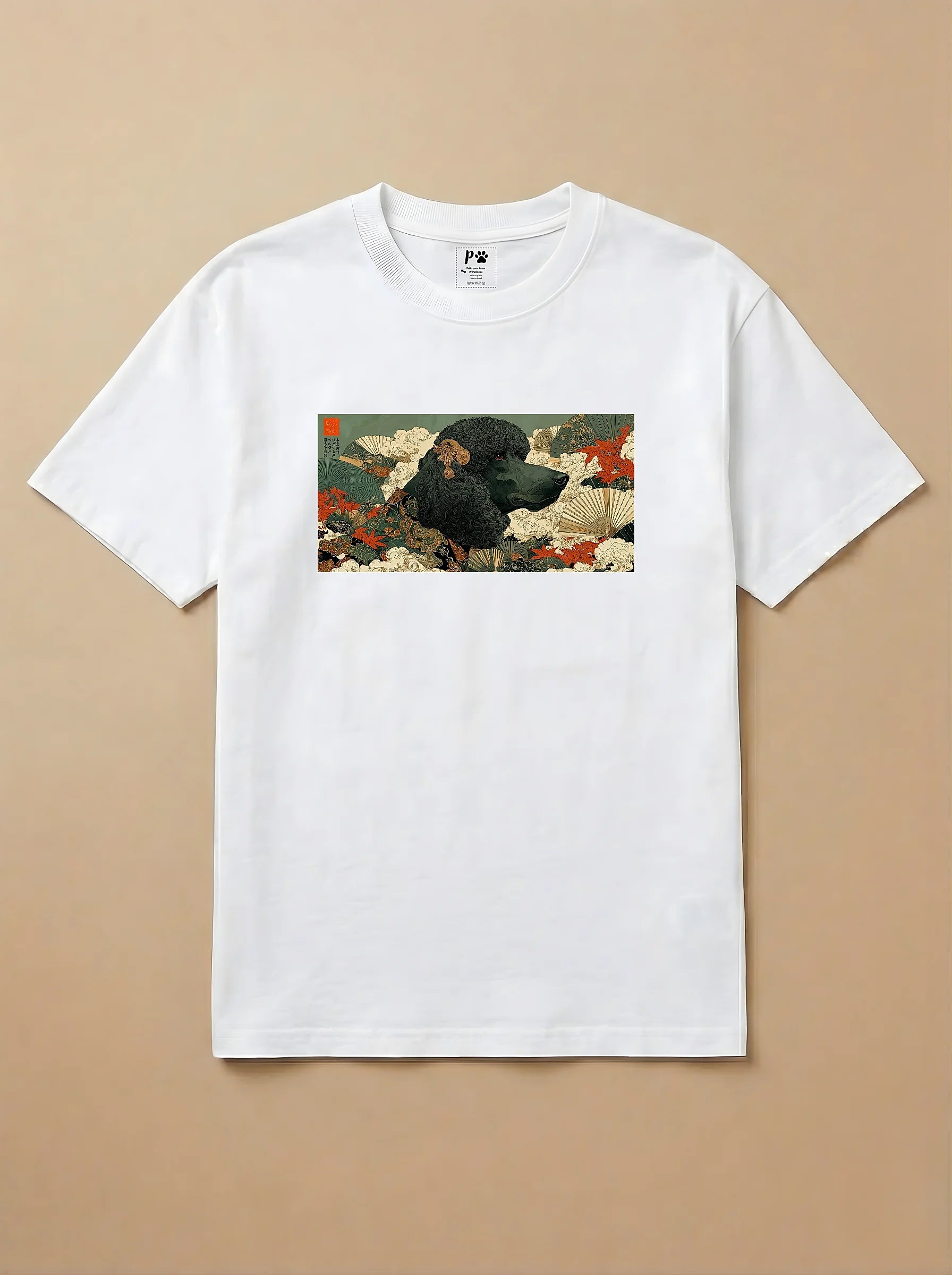 Camisa Ukiyo-e Art - Poodle