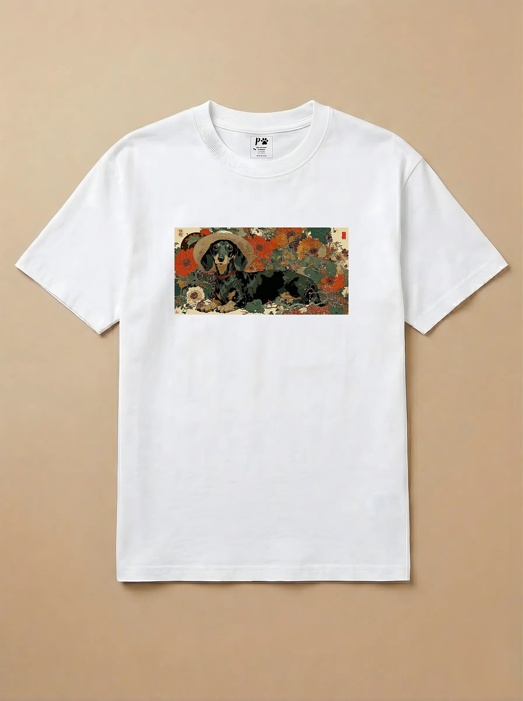 Camisa Ukiyo-e Art - Salsicha