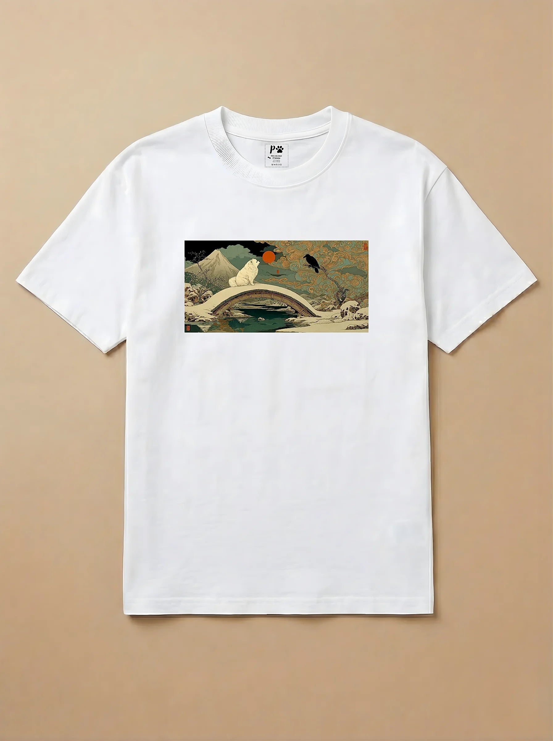 Camisa Ukiyo-e Art - Spitz