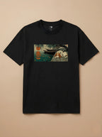 Camisa Ukiyo-e Art - Basset Hound