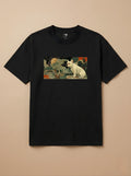 Camisa Ukiyo-e Art - Bulldog Francês