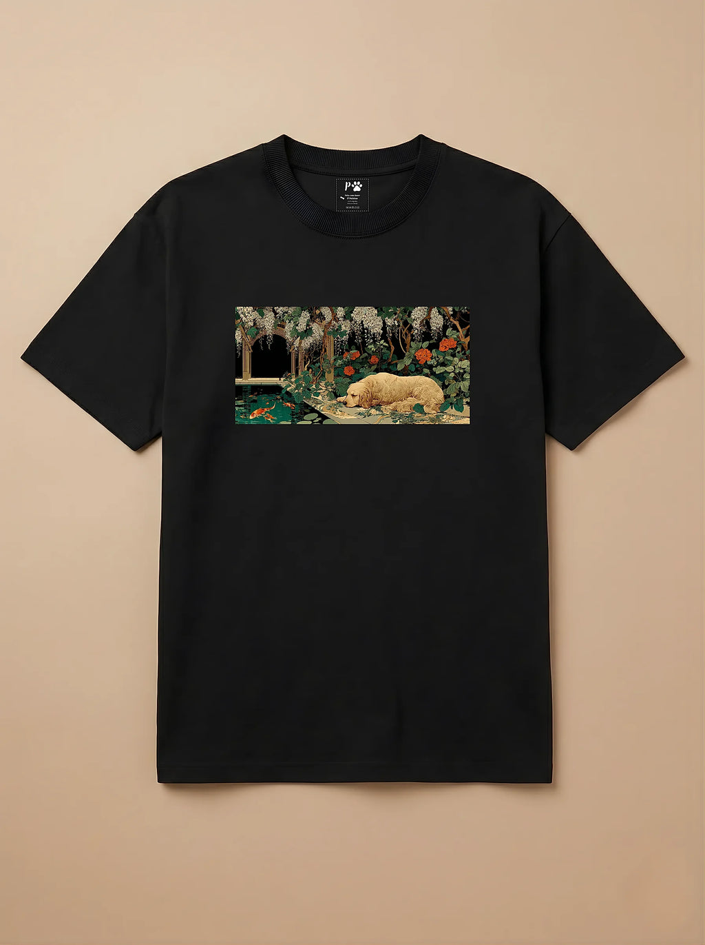 Camisa Ukiyo-e Art - Cocker Spaniel