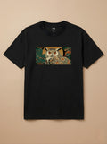 Camisa Ukiyo-e Art - Coruja
