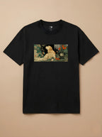 Camisa Ukiyo-e Art - Golden
