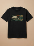 Camisa Ukiyo-e Art - Maltês