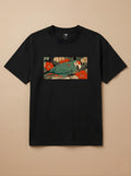 Camisa Ukiyo-e Art - Papagaio