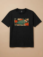 Camisa Ukiyo-e Art - Papagaio