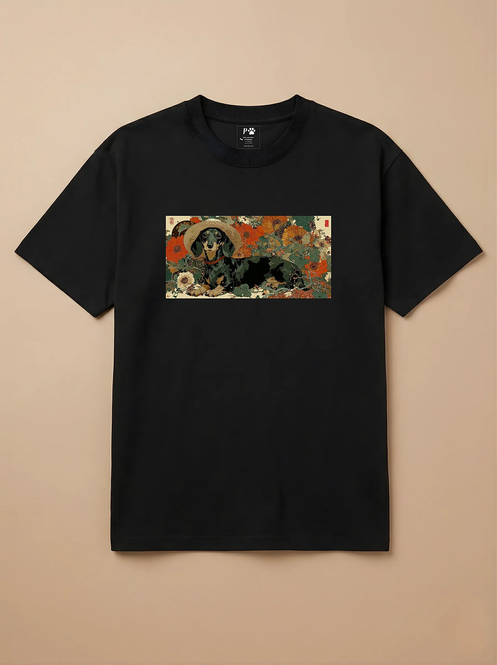 Camisa Ukiyo-e Art - Salsicha