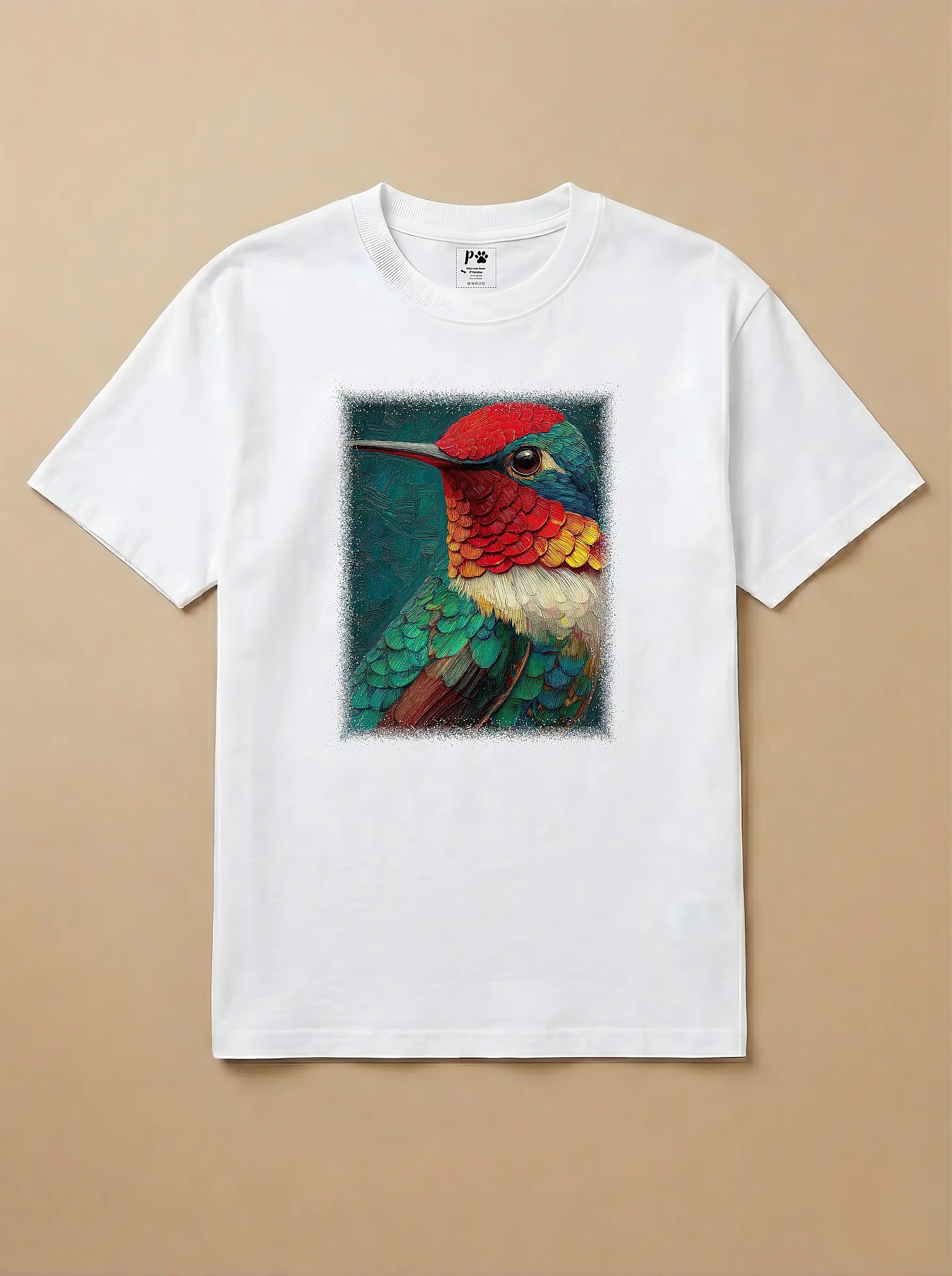 Camisa Pet Impressionismo - Beija Flor