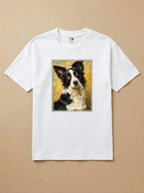 Camisa Pet Impressionismo - Border Collie