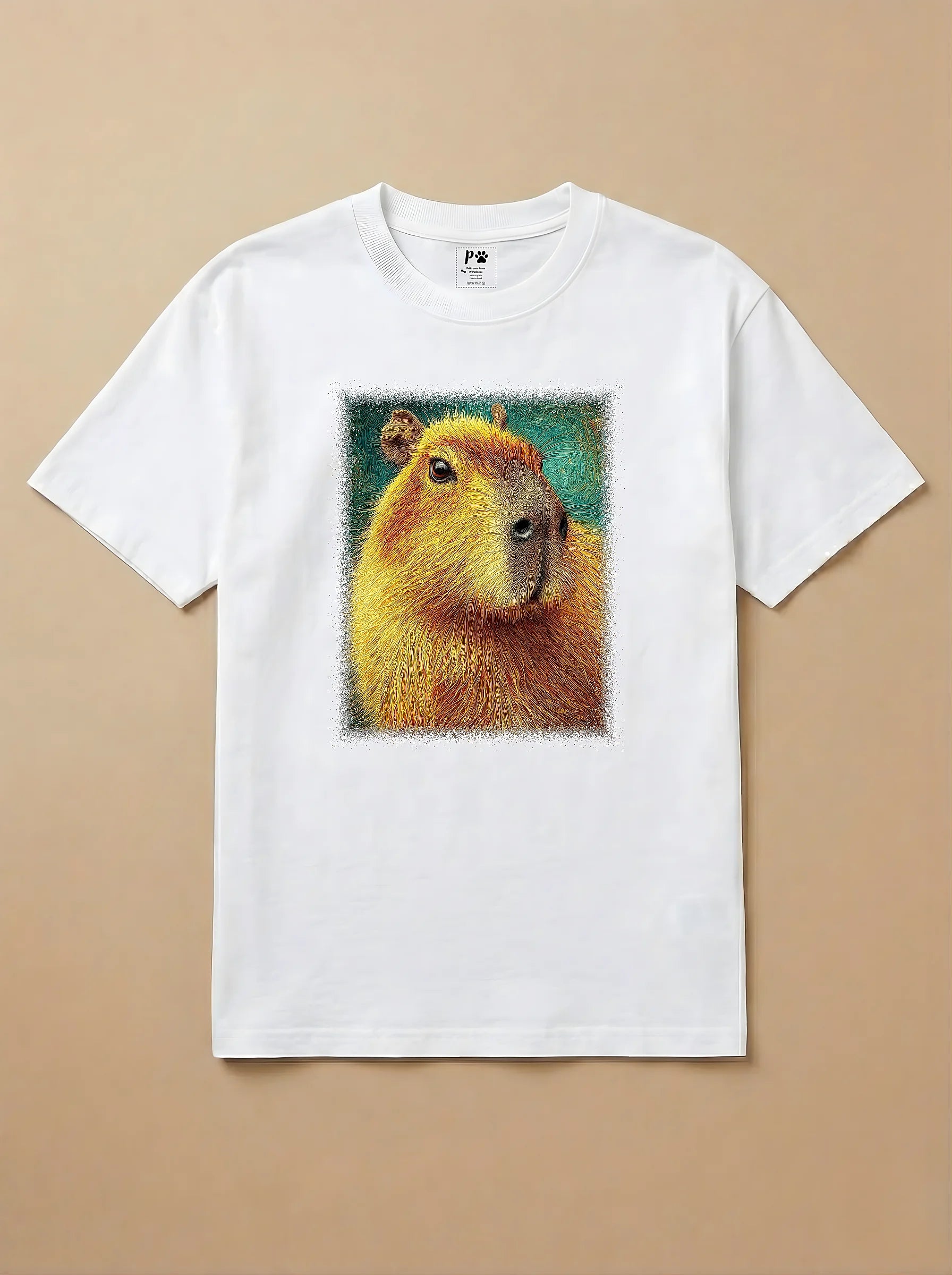 Camisa Pet Impressionismo - Capivara