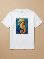 Camisa Pet Impressionismo - Cavalo Marinho