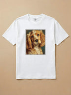 Camisa Pet Impressionismo - Cocker Spaniel