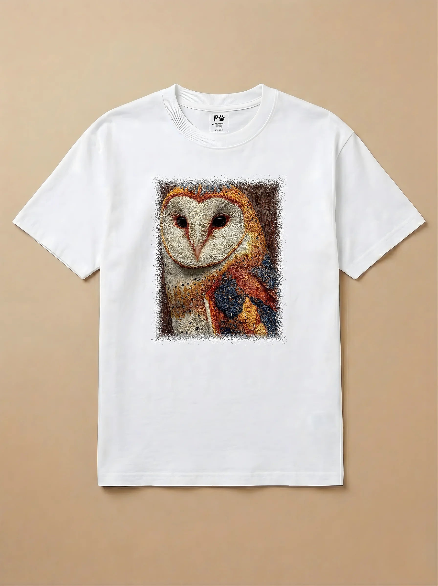 Camisa Pet Impressionismo - Coruja