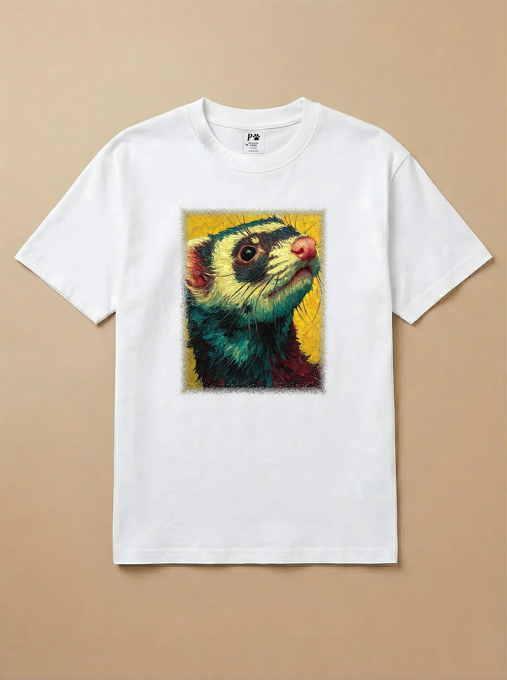 Camisa Pet Impressionismo - Furão