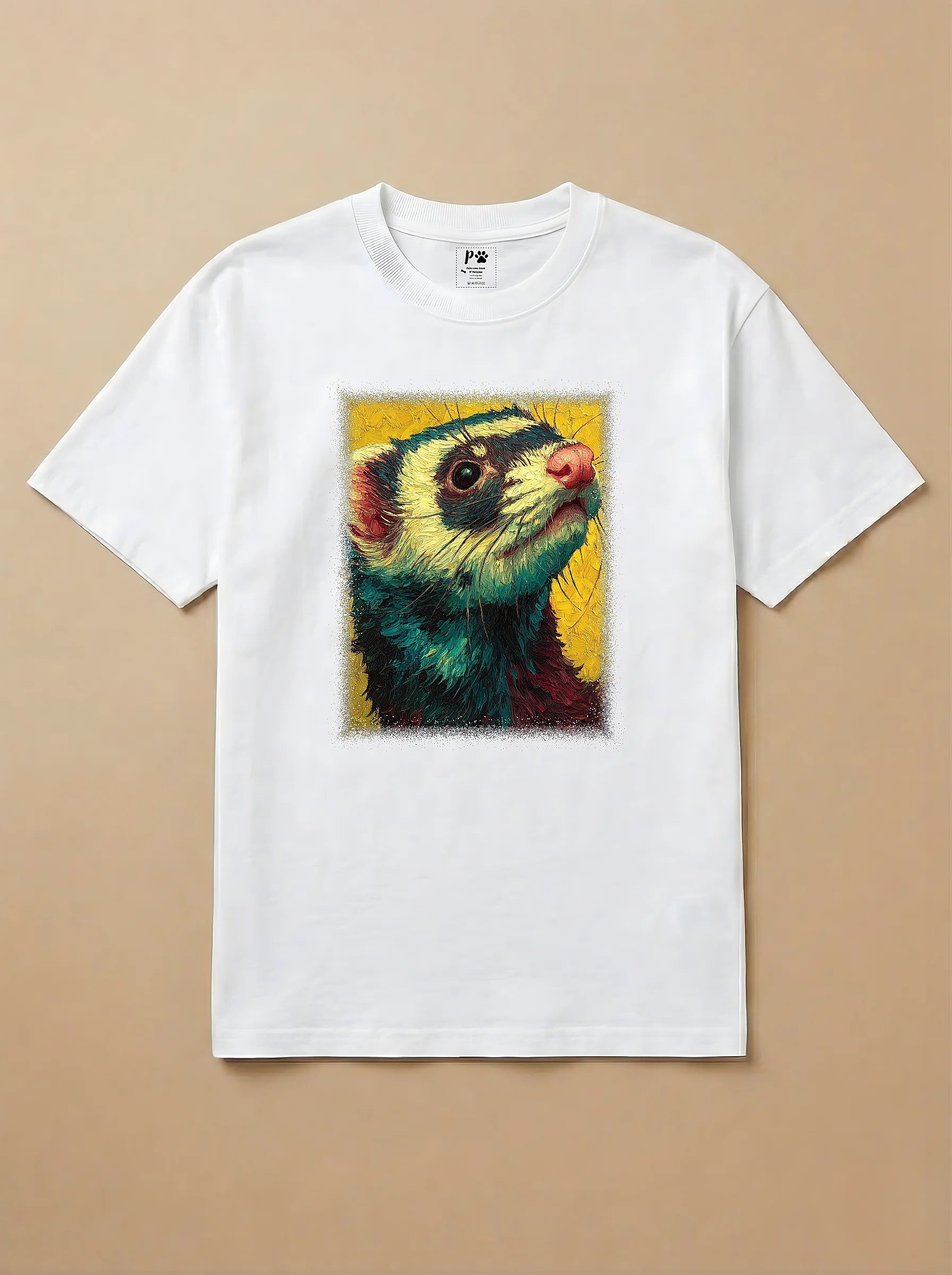 Camisa Pet Impressionismo - Furão