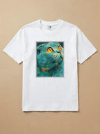 Camisa Pet Impressionismo - Gato Escocês