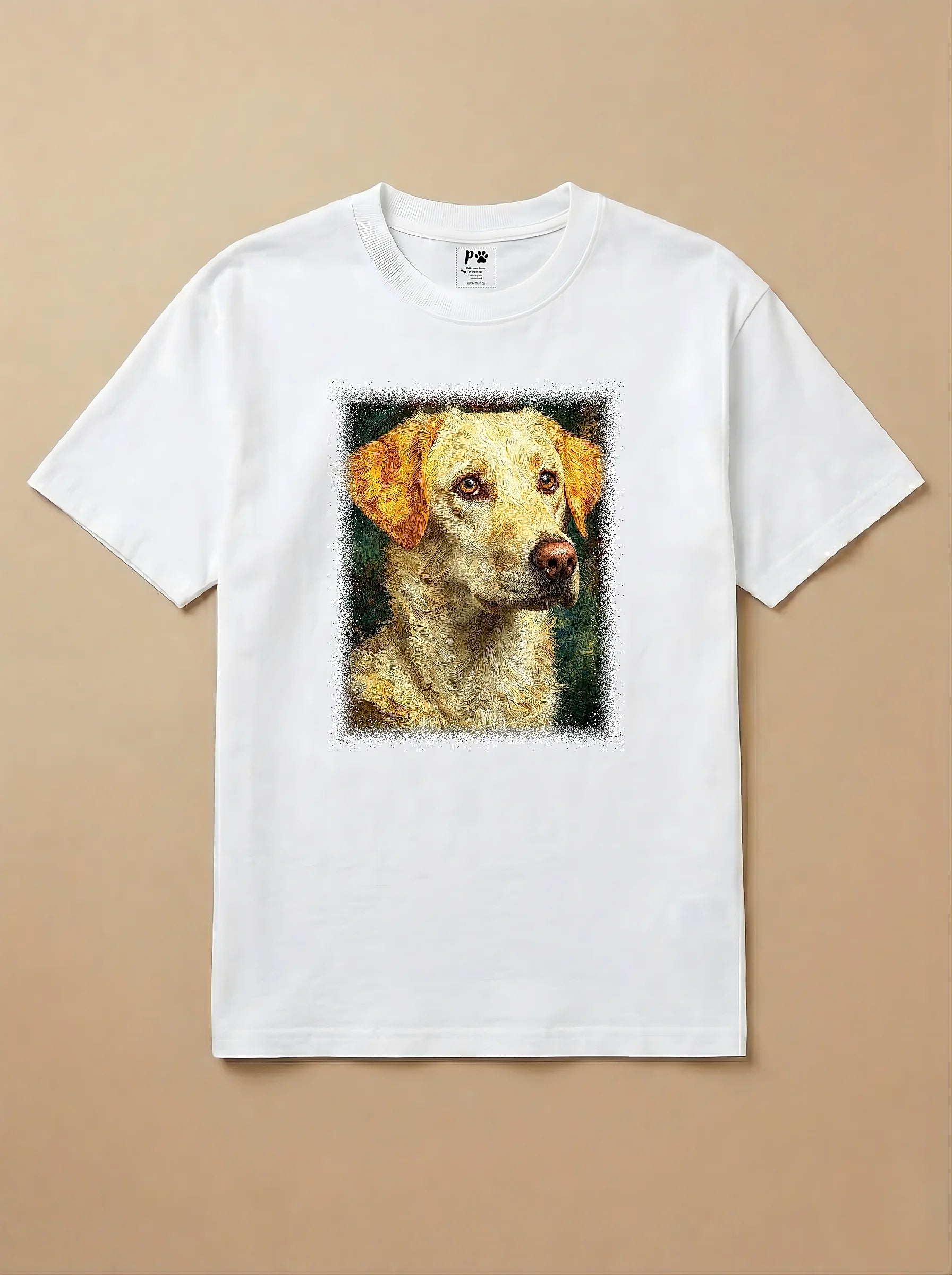 Camisa Pet Impressionismo - Labrador