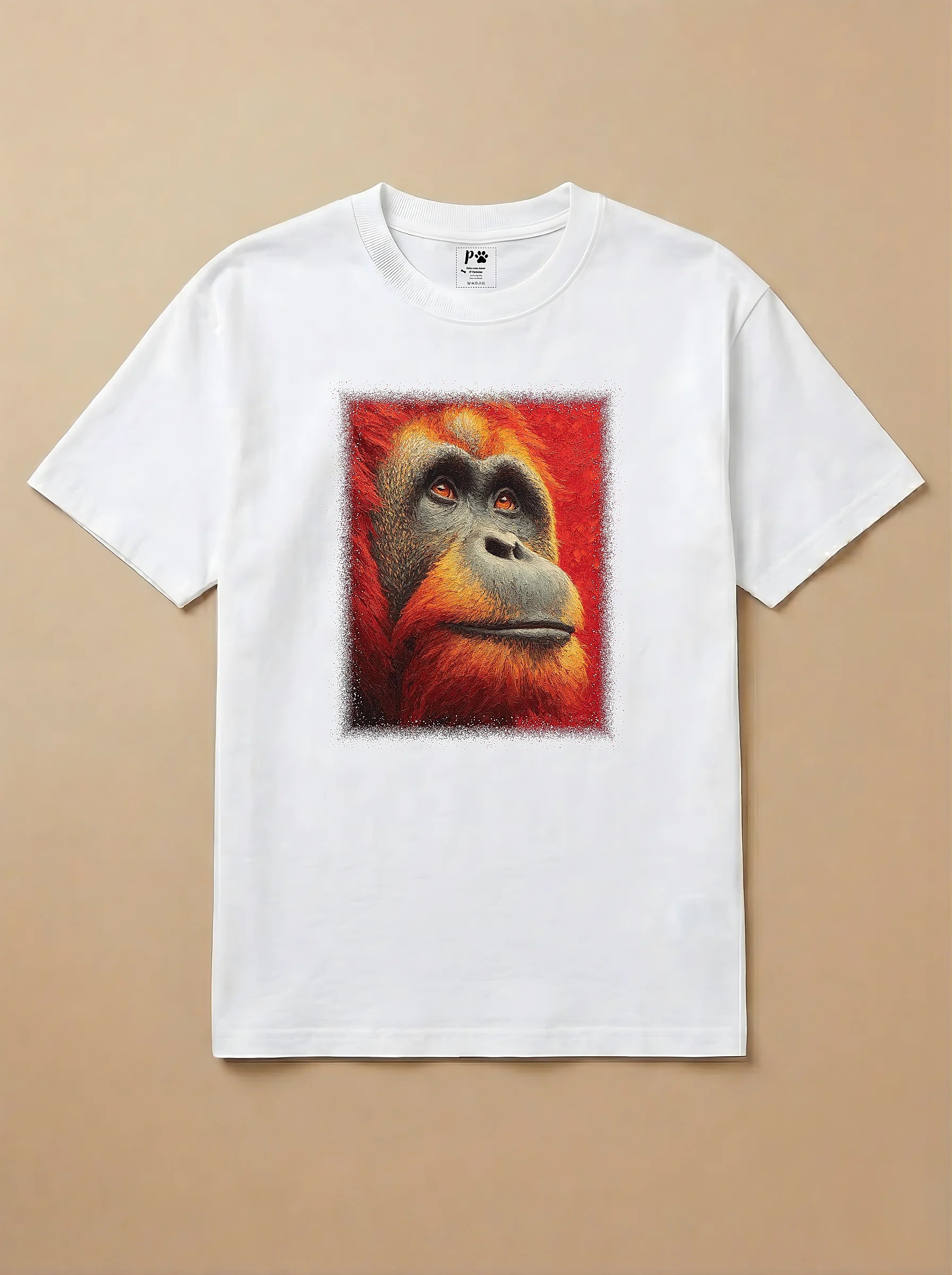 Camisa Pet Impressionismo - Orangotango